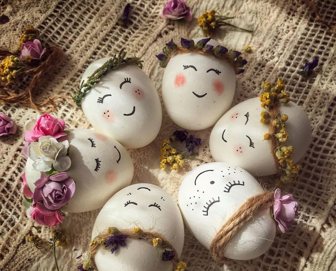 رنگ آمیزی تخم مرغ سفره هفت سین