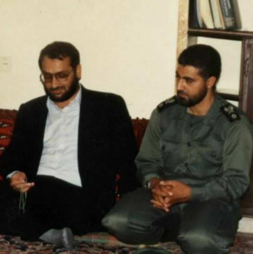 جوانی سید حسین مرعشی و سردار قاسم سلیمانی