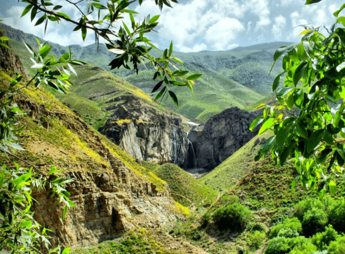 نمایی از طبیعت روستای خور