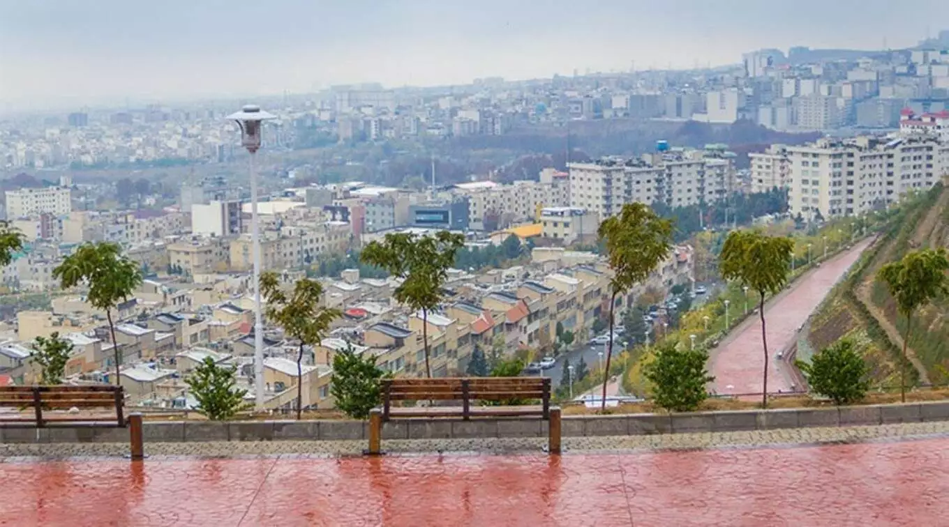 نمایی از پارک پرواز تهران