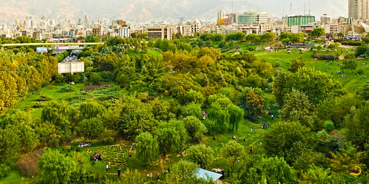 نمایی پارک شهر قدیمی ترین پارک تهران