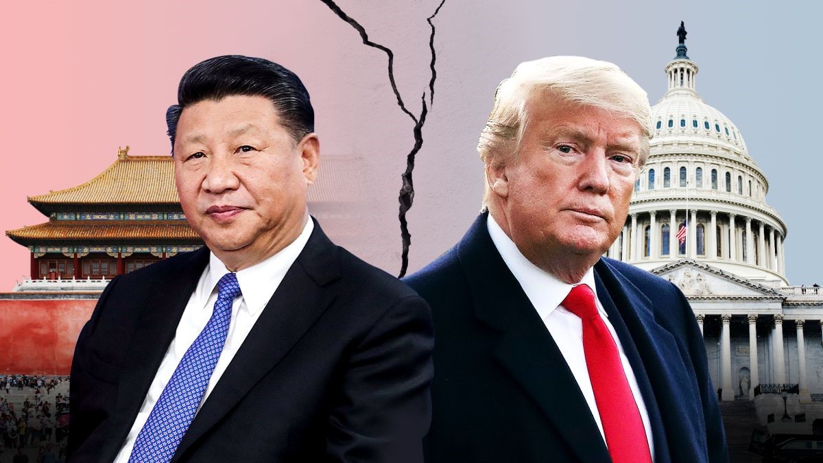 عکس تیرگی روابط امریکا و چین در دوران ترامپ
