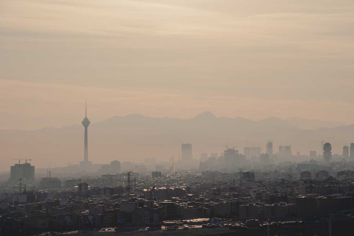عکس آلودگی هوا در تهران اثرات آلودگی هوای تهران بر سلامت شهروندان