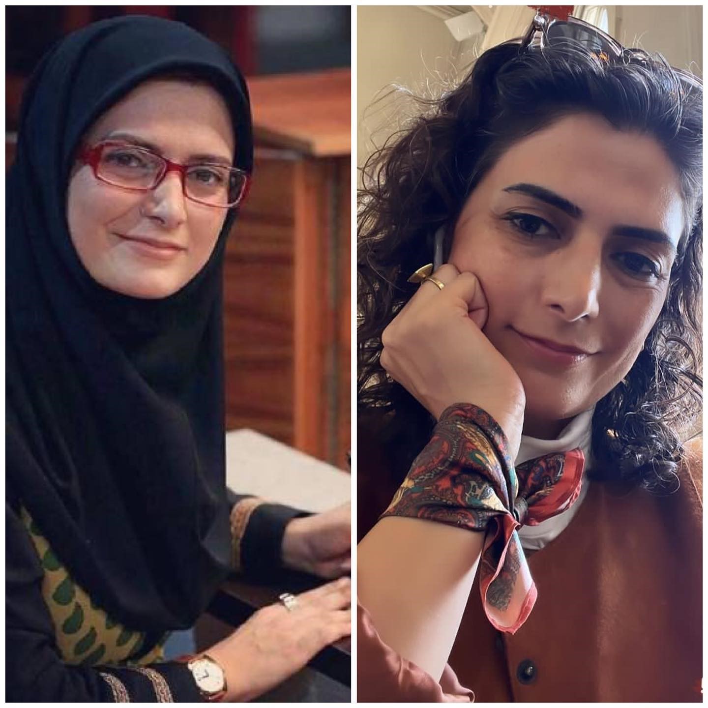 عکس مهسا ملک بعد از مهاجرت