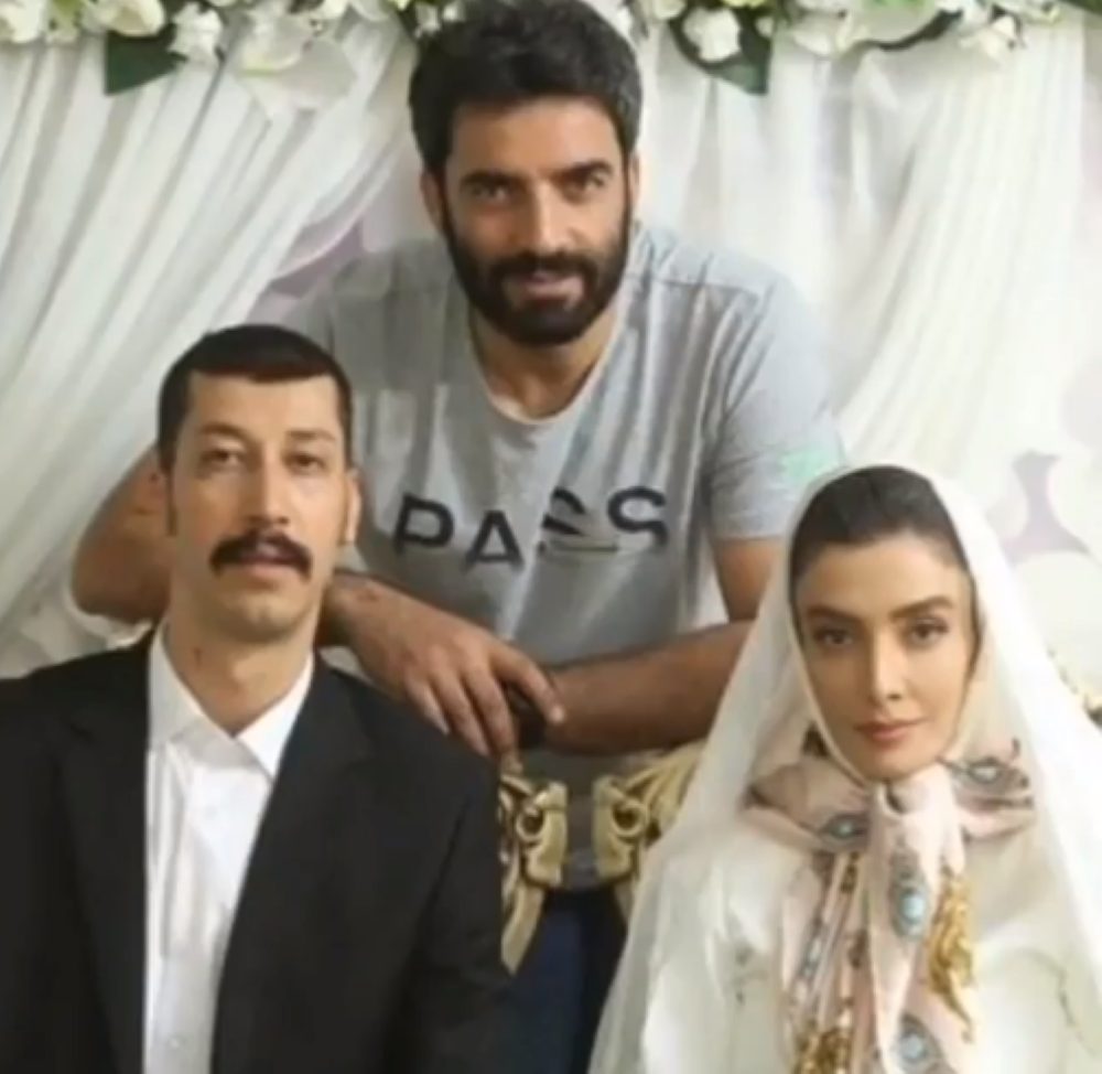 عکس همسر بهرام افشار