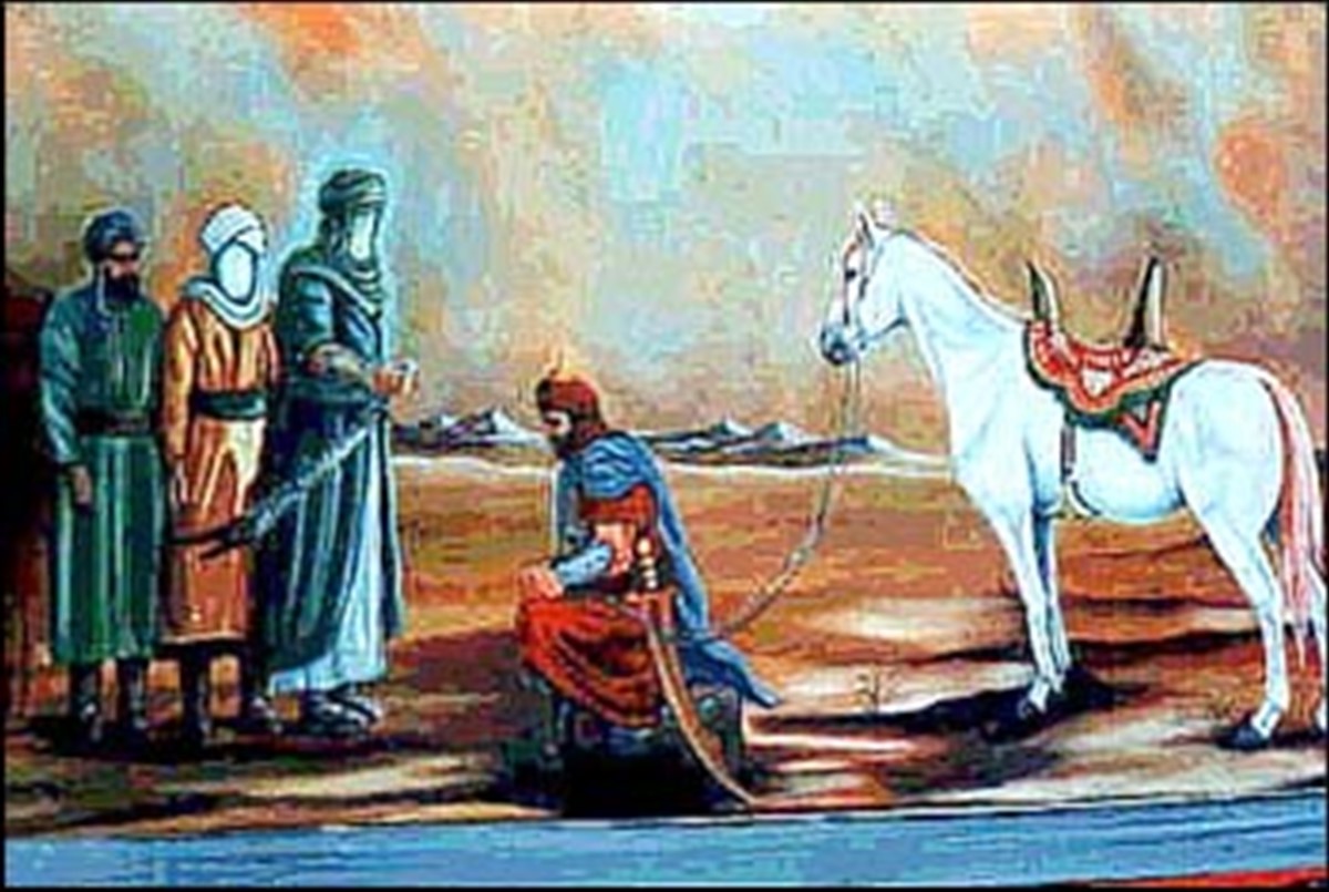 تمسالی از حر بن یزید ریاحی در خدمت امام حسین (ع)