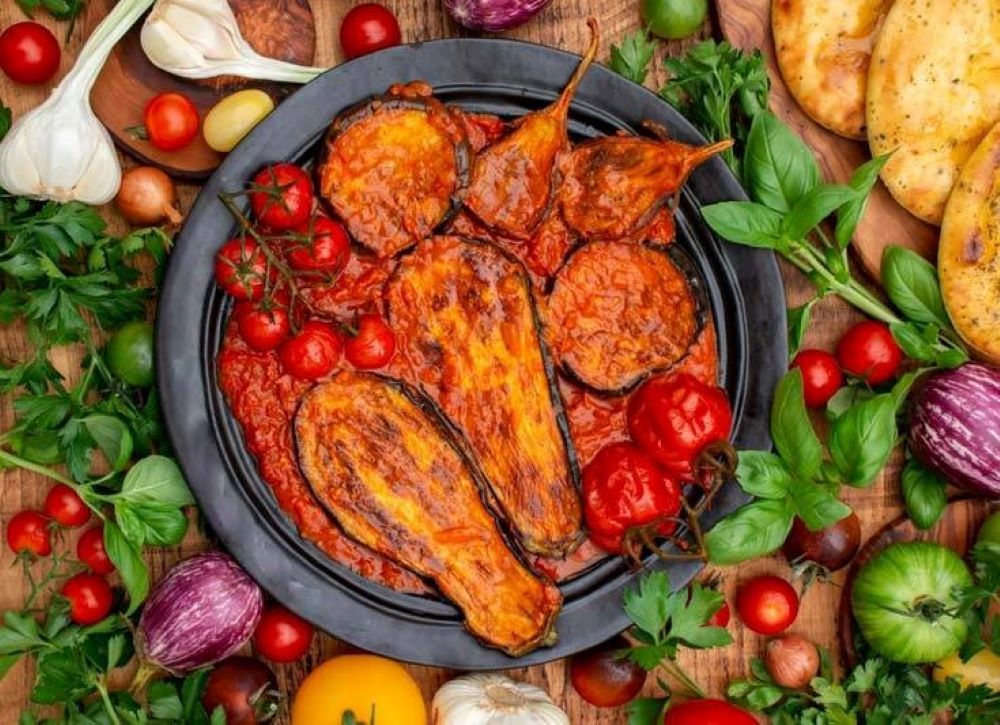 چگونه خورشت بادمجان بدون گوشت درست کنیم