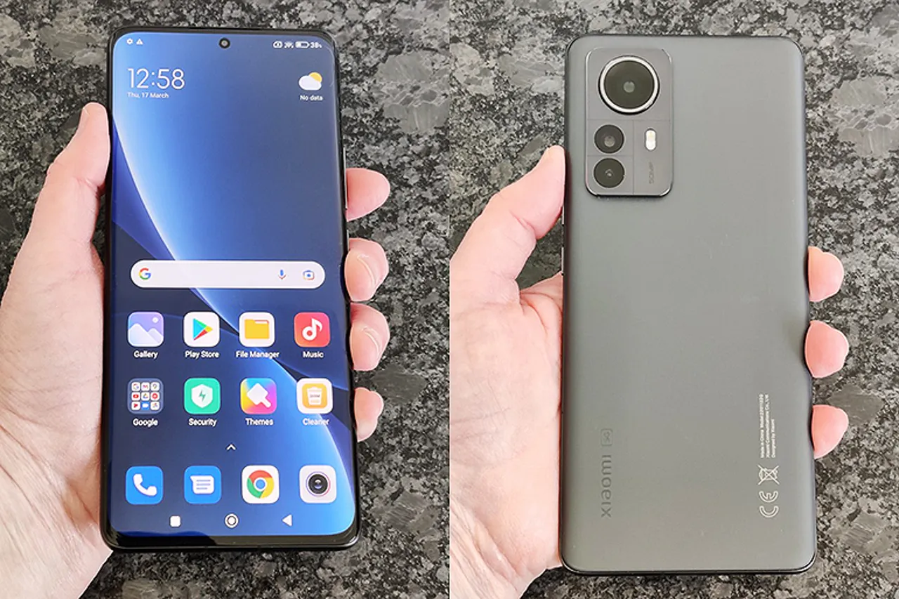 عکس جلو و پشت گوشی Xiaomi 12 Pro