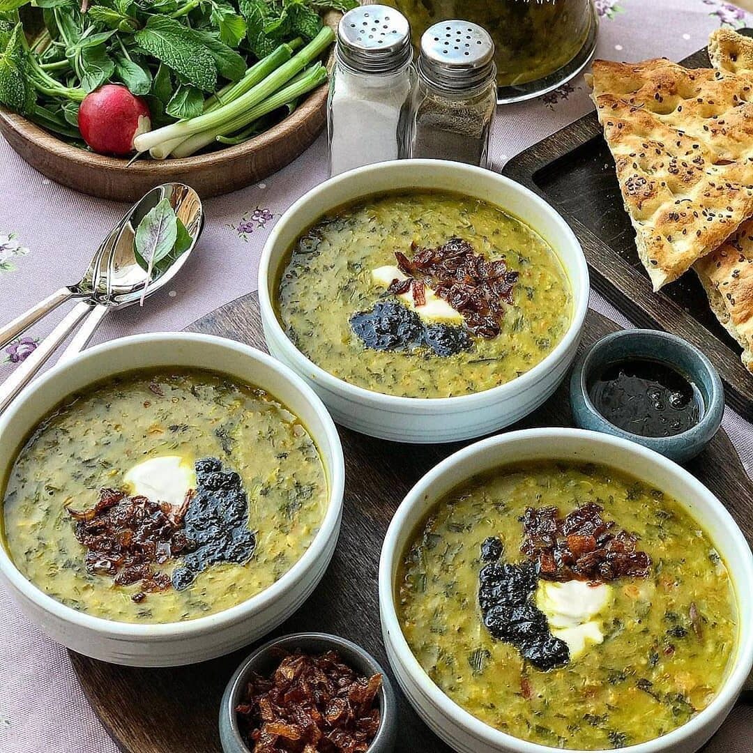 آش گندم یزدی