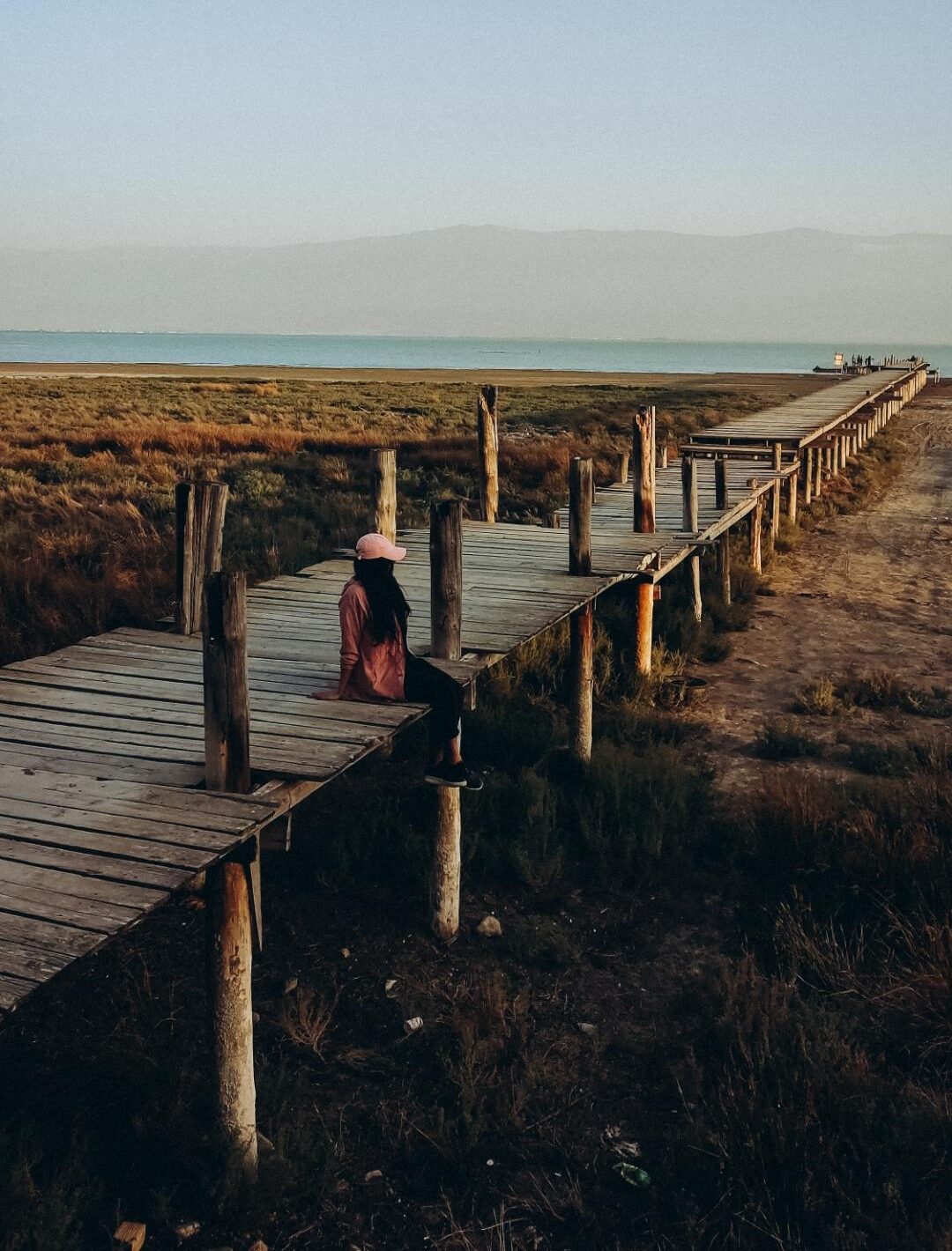 پل چوبی جزیره آشوراده 