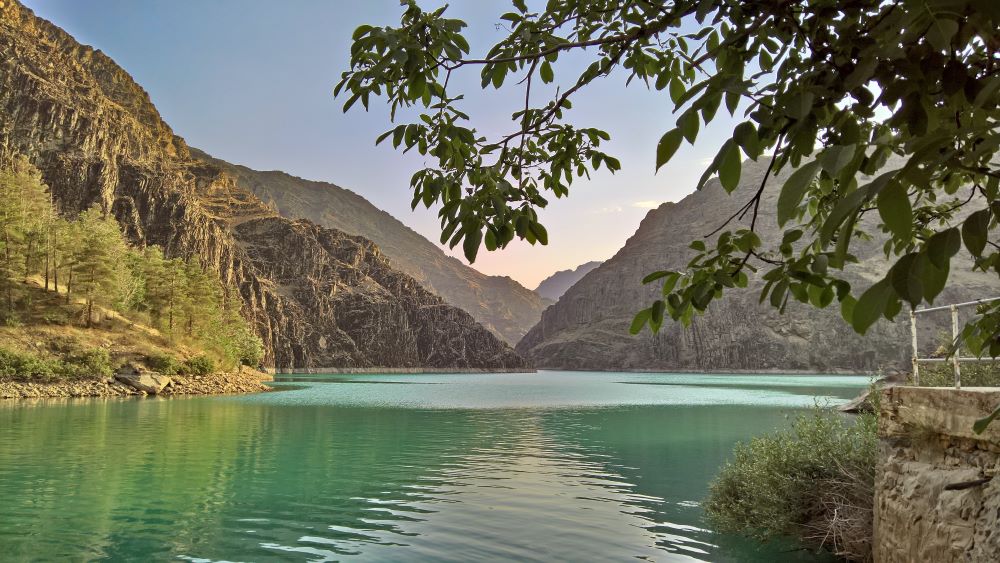 سد امیرکبیر جاده چالوس