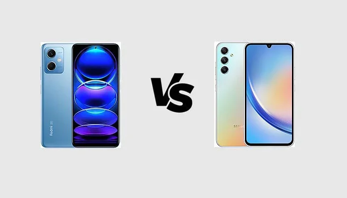 Samsung Galaxy A34 در مقایسه با Redmi Note 12 Pro 4G