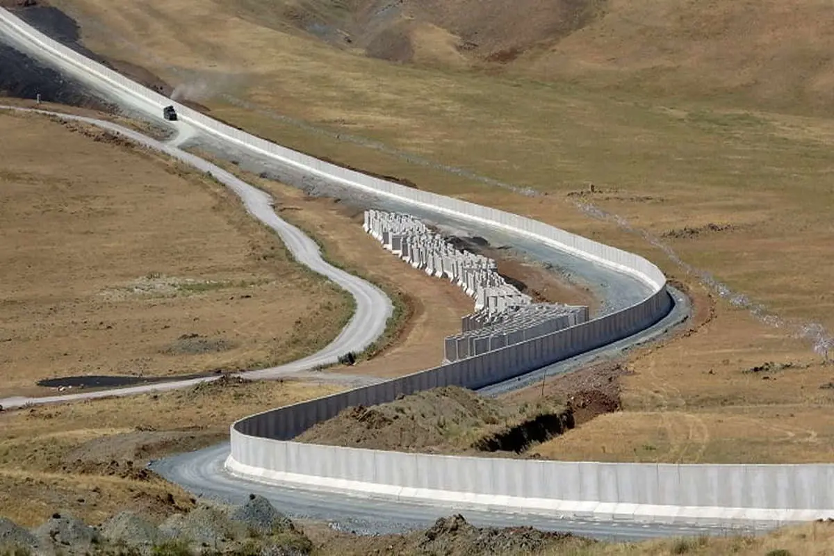 پایان دیوارکشی ترکیه در مرز ایران