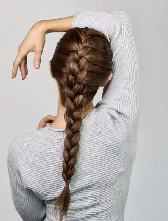 french braid معرفی 60 مدل بافت مو دخترانه برای تابستان 1403