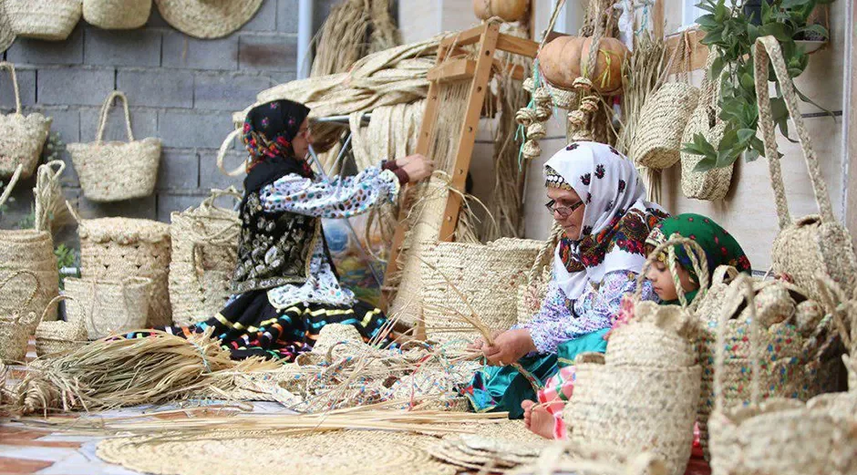 صنایع دستی مردم مازندران 
