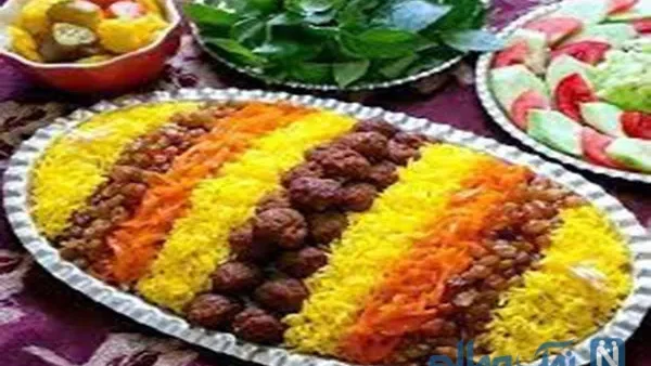 تهیه هویج پلو با گوشت قلقلی