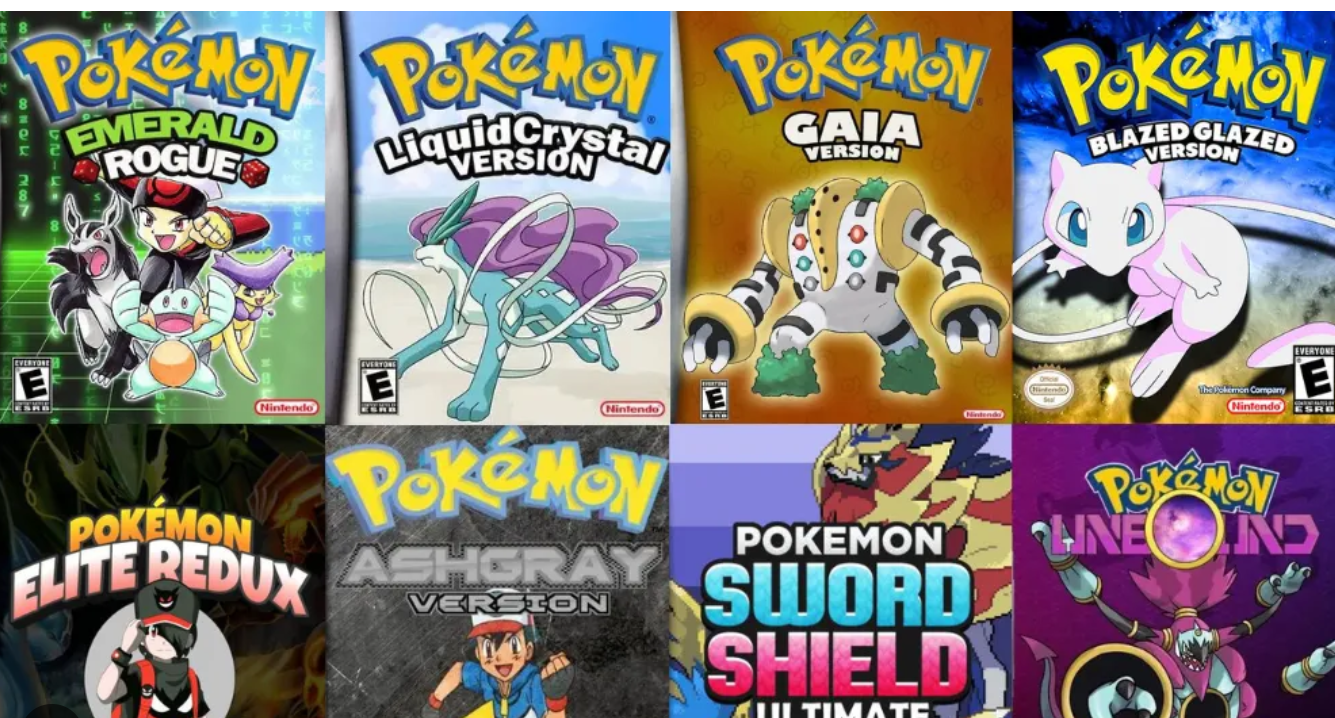 Pokemon roms and games