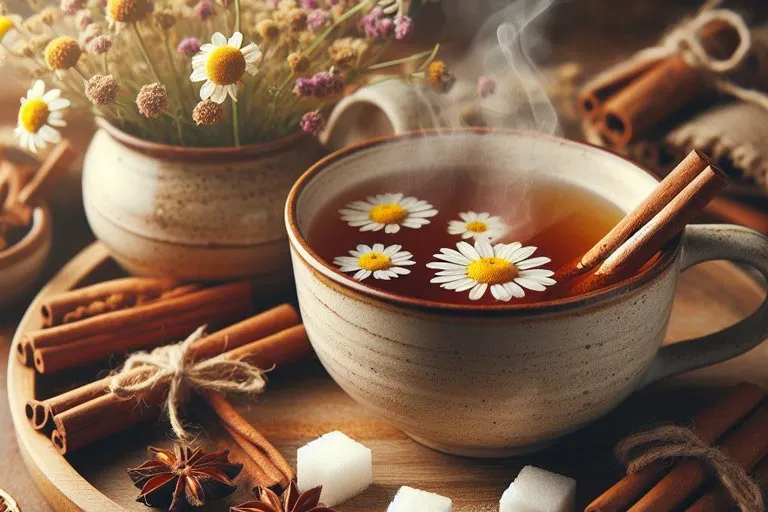 chamomile tea 13 خواص شگفت انگیز دمنوش گل بابونه برای سلامتی + طرز تهیه دمنوش