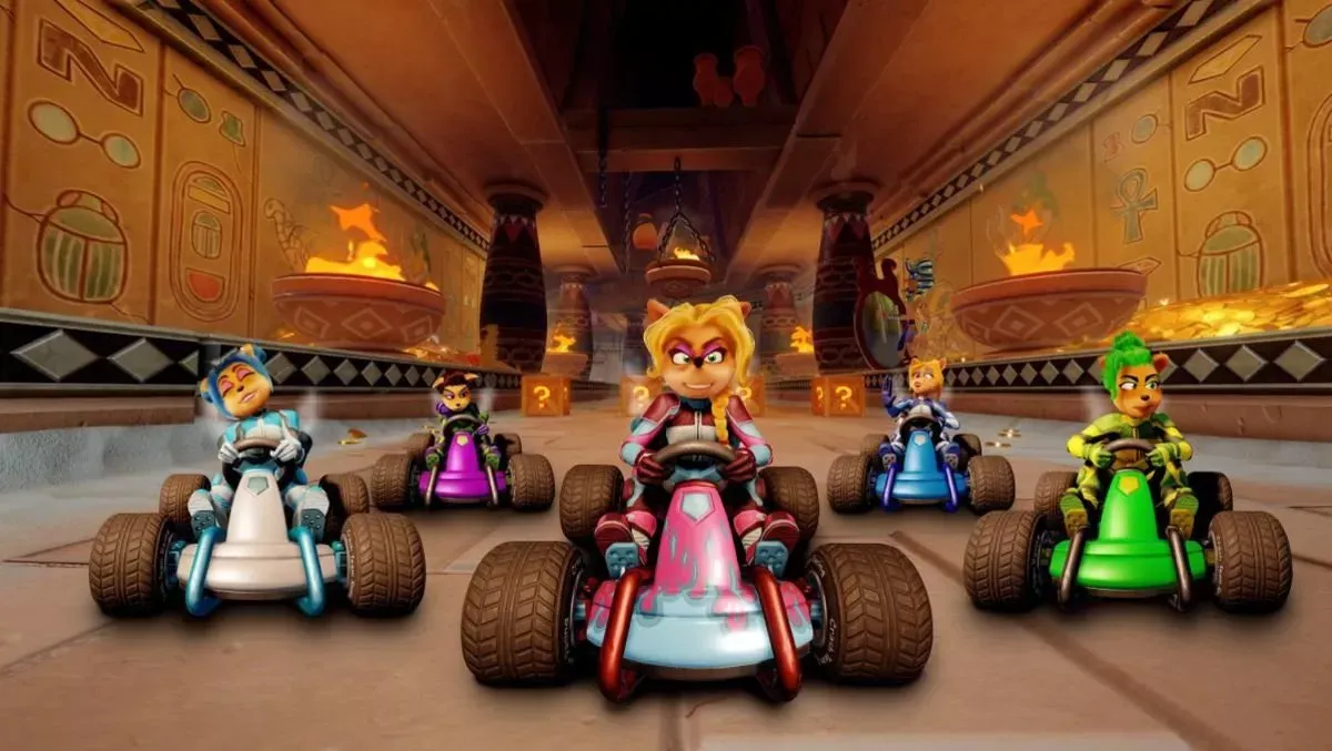 ویژگی های بازی کراش ماشینی ( Crash Team Racing Nitro-Fueled)