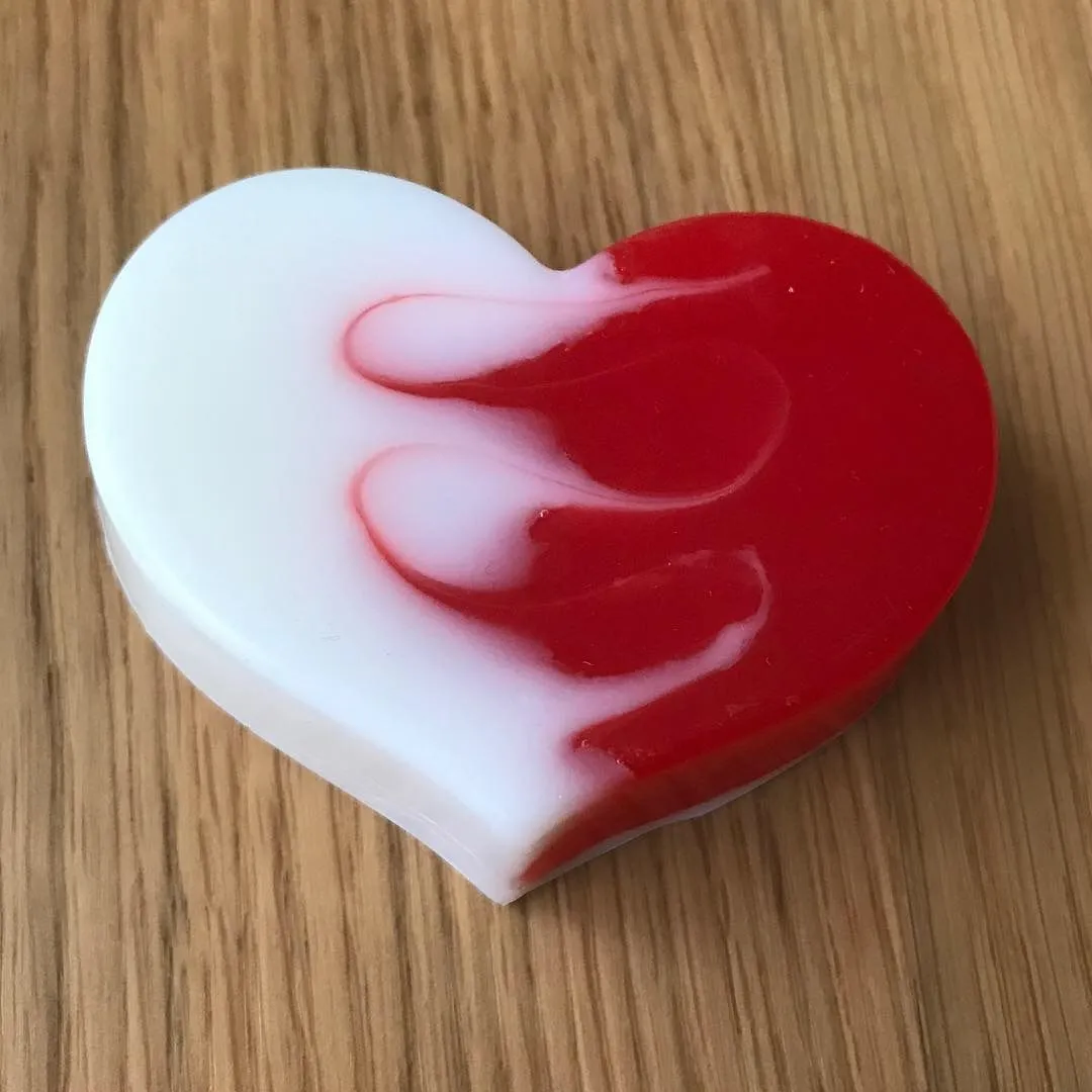 ژله شب یلدا قلبی