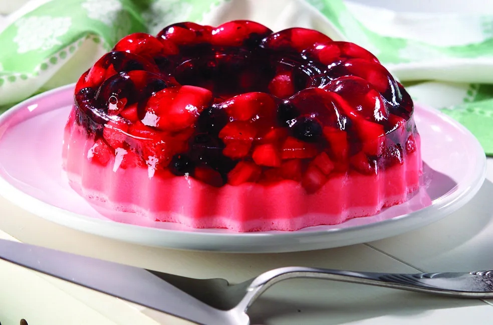 ژله شب یلدا میوه ای