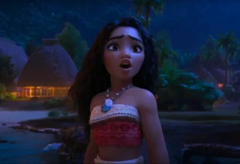 ویدیو جدید از آواز خواندن موانا در Moana 2