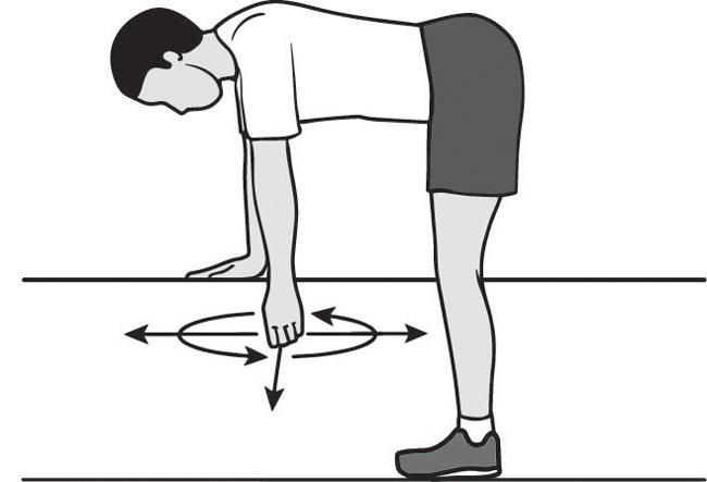 کشش آونگ (Pendulum stretch)