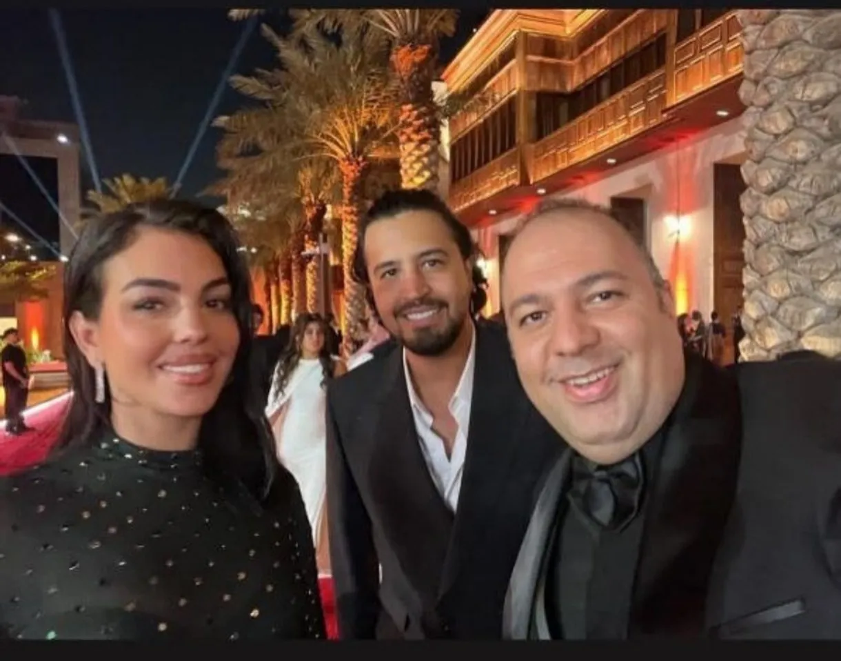 سلفی علی اوجی و همسر رونالدو