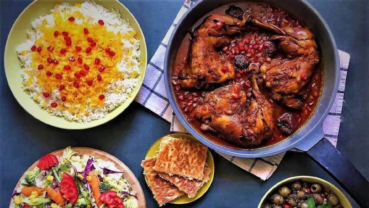 مرحله پنجم سرو کردن