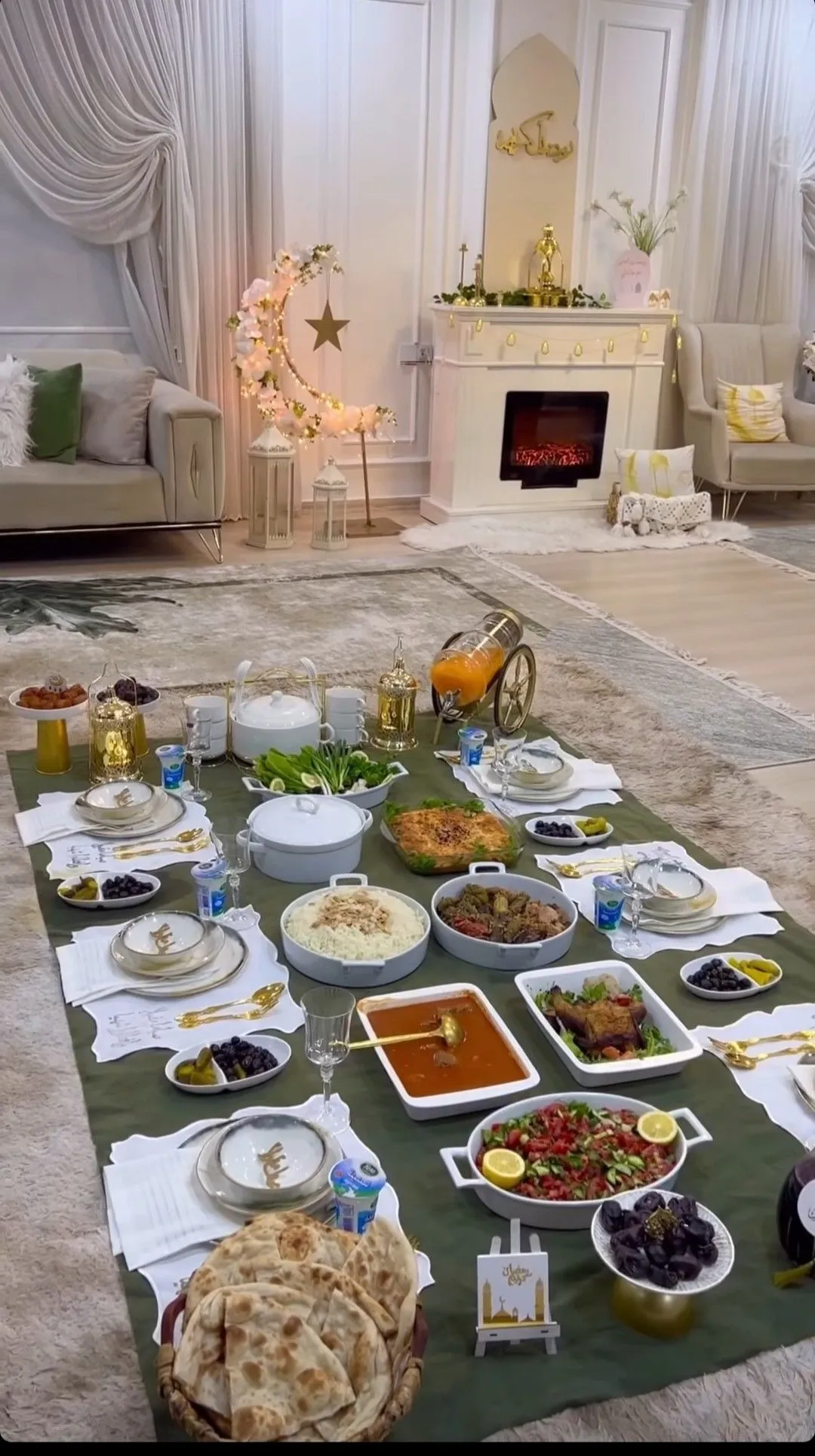 عکس سفره افطار