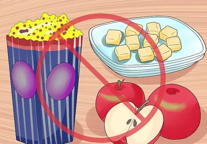 رژیم غذایی با سیب، ذرت و خوراکی