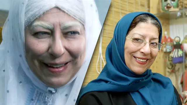 هنگامه مفید در نقش برفپری