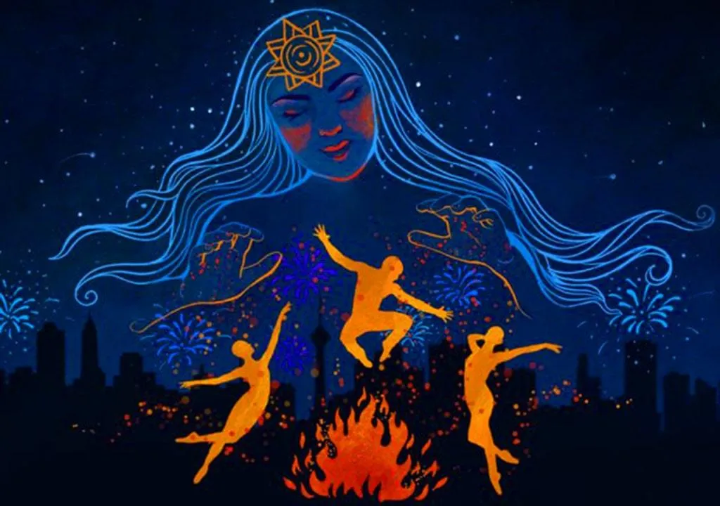 تبریک چهارشنبه سوری به عشقم