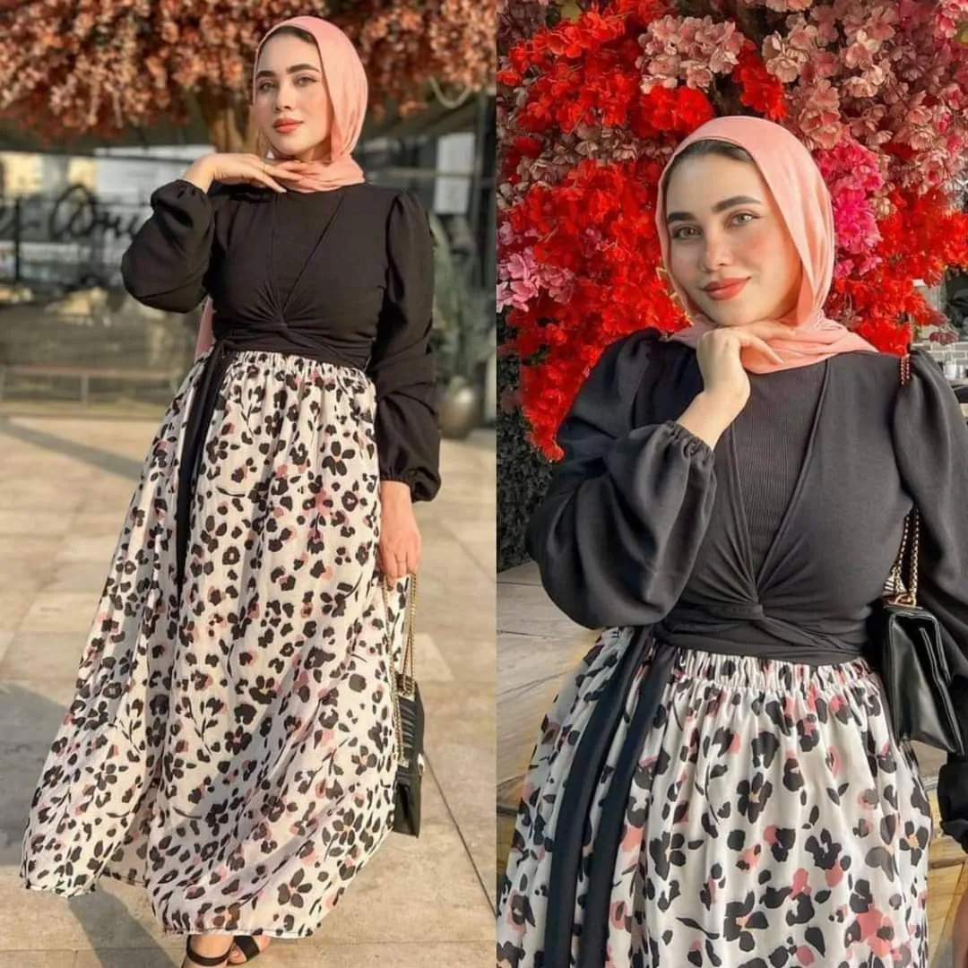 استایل با دامن بلند
