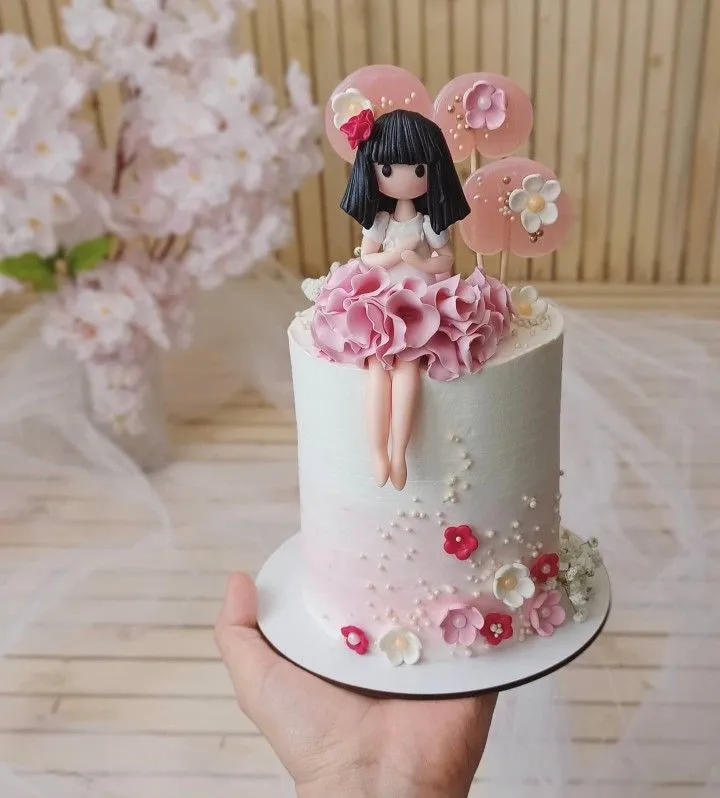 مدل کیک دخترانه برای روز دختر