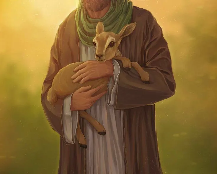 نقاشی ضامن آهو