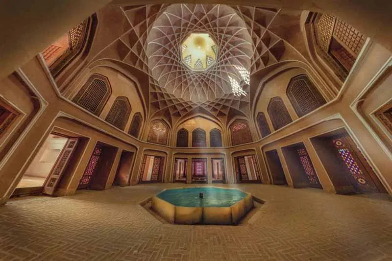 بخش اندرونی باغ