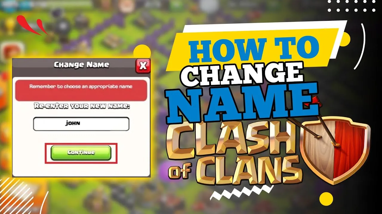 Cool gamer names with special fonts for Clash accounts