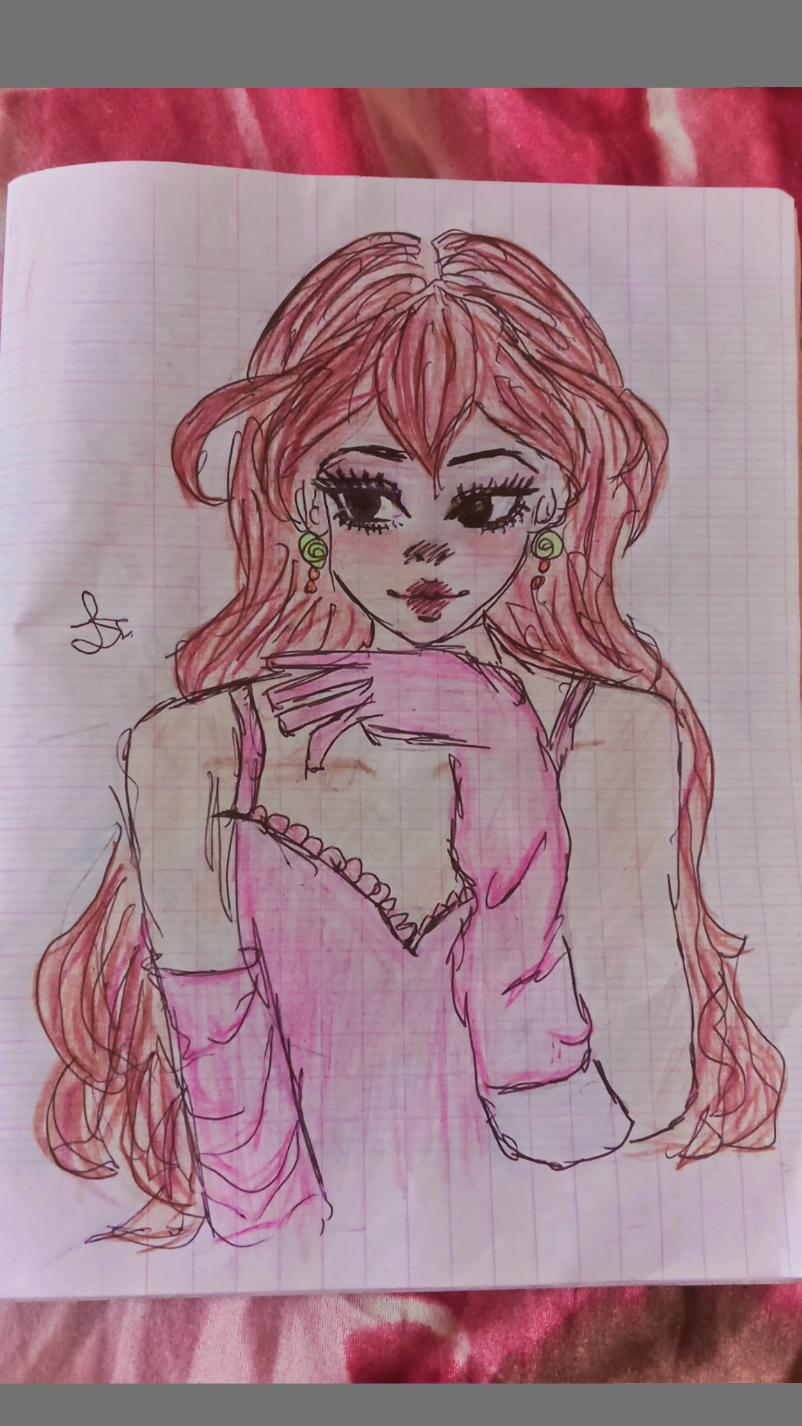 Easy fantasy girl drawing Pinterest