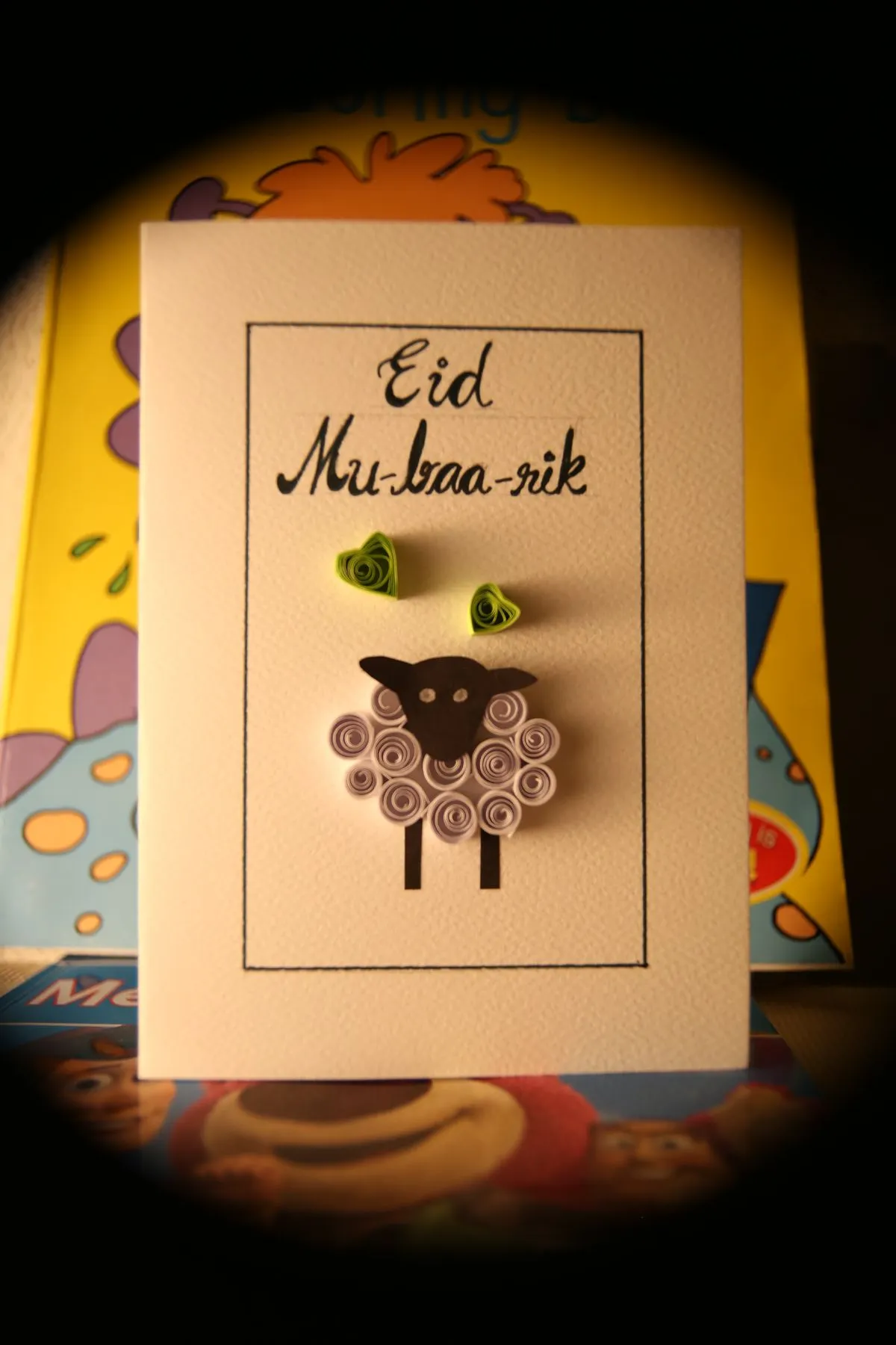 Eid al-Adha Postcard Craft Pinterest