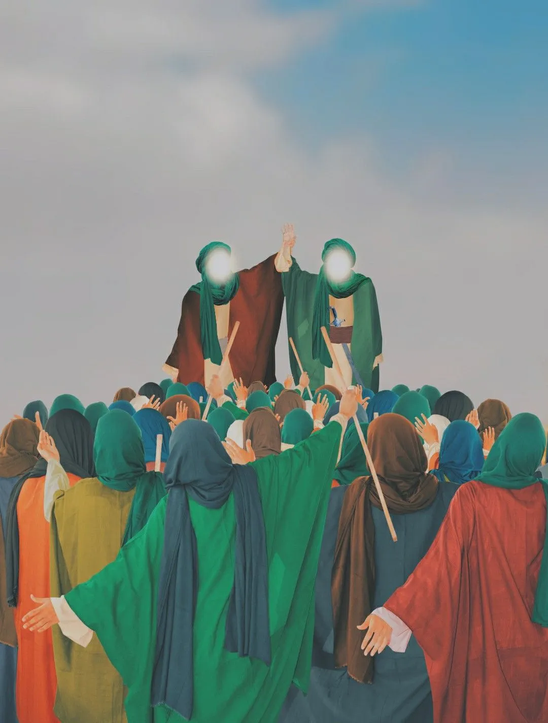 عکس عید غدیر کودکانه