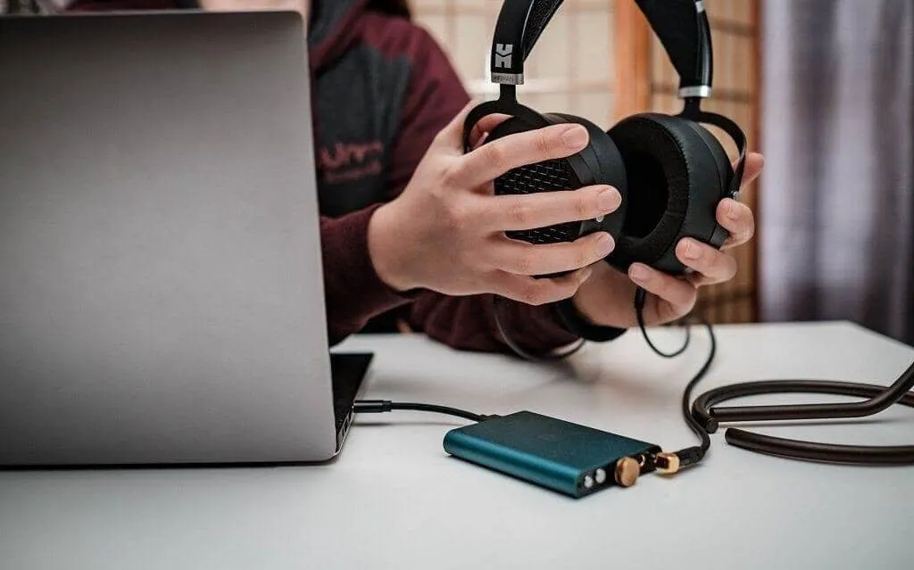Headphones for desk setup