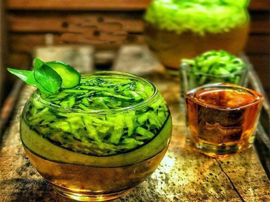 طرز تهیه سکنجبین با پیمانه 