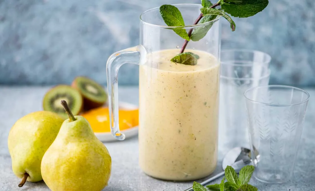 طرز تهیه میلک شیک گلابی کمتر از ۵ دقیقه!