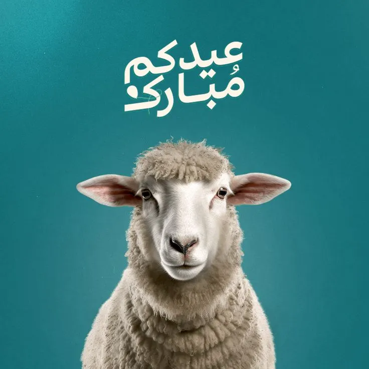 عکس نوشته عید قربان مبارک