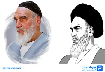 نقاشی با موضوع رحلت امام خمینی (ره)