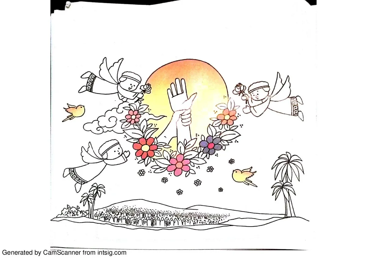 نقاشی با موضوع عید غدیر برای بچه ها