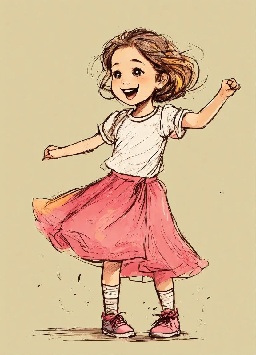 نقاشی دخترانه