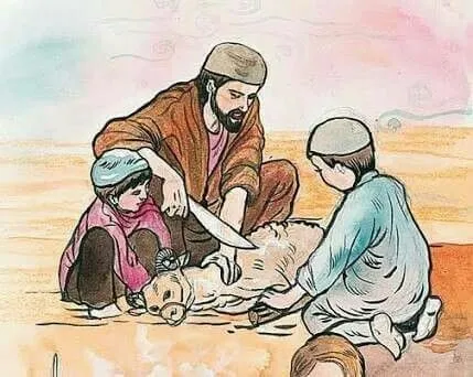 رنگ آمیزی و نقاشی عید قربان