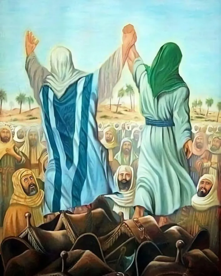 نقاشی عید غدیر پیش دبستانی